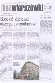 Bez Wierszówki, 2012, nr 4