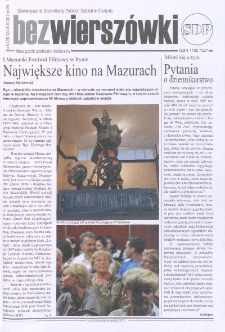 Bez Wierszówki, 2012, nr 8-9