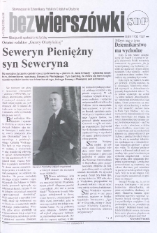 Bez Wierszówki, 2012, nr 11