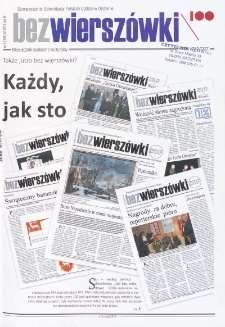 Bez Wierszówki, 2013, nr 5