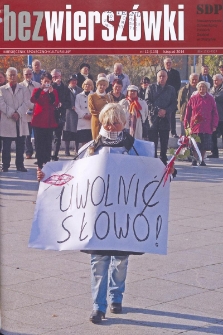 Bez Wierszówki, 2014, nr 11