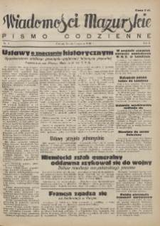 Wiadomości Mazurskie : pismo codzienne. 1946 (R. 2), nr 4