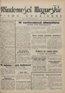 Wiadomości Mazurskie : pismo codzienne. 1946 (R. 2), nr 23