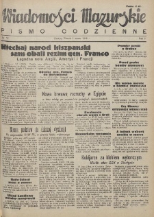 Wiadomości Mazurskie : pismo codzienne. 1946 (R. 2), nr 54