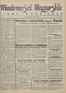 Wiadomości Mazurskie : pismo codzienne. 1946 (R. 2), nr 73
