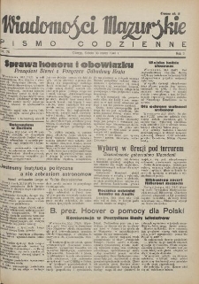 Wiadomości Mazurskie : pismo codzienne. 1946 (R. 2), nr 76