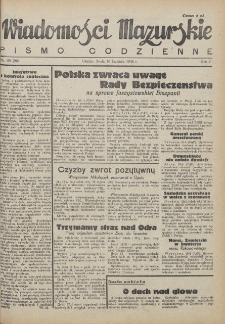 Wiadomości Mazurskie : pismo codzienne. 1946 (R. 2), nr 85 (96)