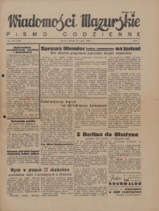 Wiadomości Mazurskie : pismo codzienne. 1946 (R. 2), nr 158 (169)