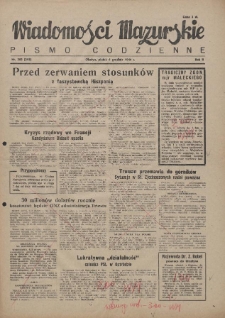 Wiadomości Mazurskie : pismo codzienne. 1946 (R. 2), nr 282 (293)