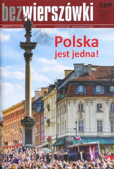 Bez Wierszówki, 2015, nr 9-10