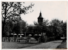 [Widok na wieżę ciśnień w Szczytnie]