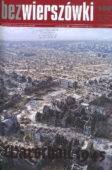 Bez Wierszówki, 2017, nr 9-10