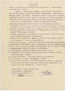 Zakres zadań i obowiązków st. referenta Działu Zaopatrzenia i Administracji w "Społem" PSS w Olsztynie, oddział w Szczytnie