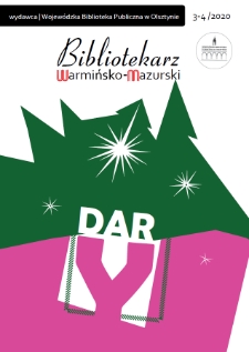 Bibliotekarz Warmińsko-Mazurski, 2020, nr 3-4