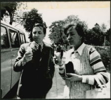 [Dyrektorzy bibliotek] Marian Filipkowski i Zofia Kicińska