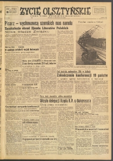 Życie Olsztyńskie : pismo ziemi warmińsko-mazurskiej, 1949, nr 24