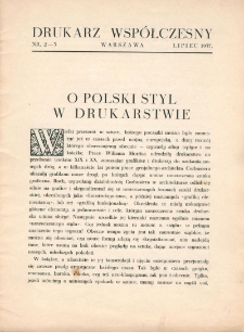 Drukarz Współczesny, 1936, nr 3-4