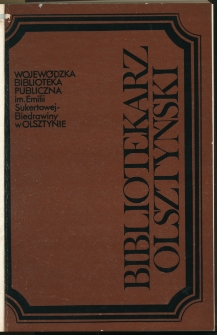 Bibliotekarz Olsztyński, 1990, nr 2
