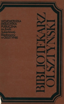 Bibliotekarz Olsztyński, 1990, nr 3-4