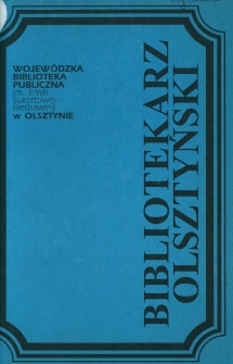 Bibliotekarz Olsztyński, 1993, nr 3-4