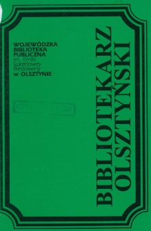 Bibliotekarz Olsztyński, 1995, nr 3-4