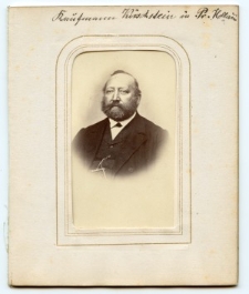 [Fotografia portretowa kupca Kirschtein z Pr. Holland]