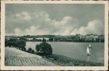 Sensburg, Ostpr. Blick auf die Segelflugschule