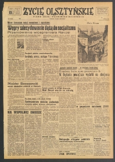 Życie Olsztyńskie : pismo ziemi warmińsko-mazurskiej, 1949, nr 66