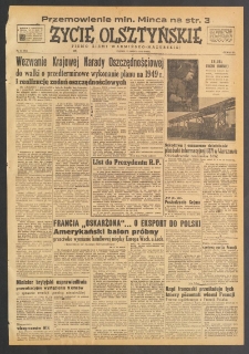 Życie Olsztyńskie : pismo ziemi warmińsko-mazurskiej, 1949, nr 83