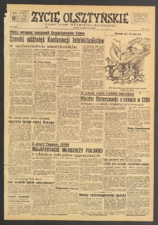 Życie Olsztyńskie : pismo ziemi warmińsko-mazurskiej, 1949, nr 87