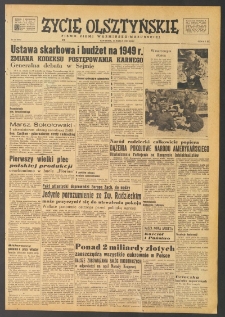 Życie Olsztyńskie : pismo ziemi warmińsko-mazurskiej, 1949, nr 89
