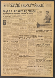 Życie Olsztyńskie : pismo ziemi warmińsko-mazurskiej, 1949, nr 91