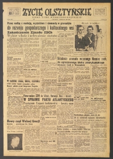 Życie Olsztyńskie : pismo ziemi warmińsko-mazurskiej, 1949, nr 96
