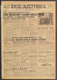Życie Olsztyńskie : pismo ziemi warmińsko-mazurskiej, 1949, nr 107