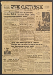 Życie Olsztyńskie : pismo ziemi warmińsko-mazurskiej, 1949, nr 114