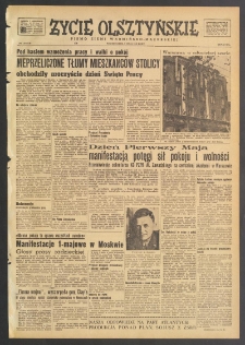Życie Olsztyńskie : pismo ziemi warmińsko-mazurskiej, 1949, nr 119