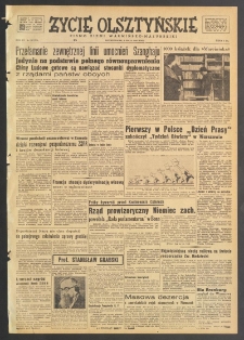 Życie Olsztyńskie : pismo ziemi warmińsko-mazurskiej, 1949, nr 126