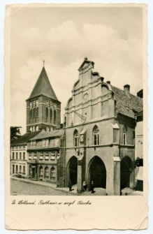 Pocztówka Pr. Holland [Pasłęk], Rathaus