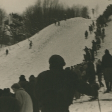 [Zjazd narciarski na Pięknej Górze w Gołdapi 2.]
