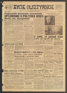 Życie Olsztyńskie : pismo ziemi warmińsko-mazurskiej, 1949, nr 147
