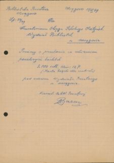 Do Kuratorium Okręgu Szkolnego Olsztyńskiego