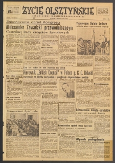 Życie Olsztyńskie : pismo ziemi warmińsko-mazurskiej, 1949, nr 154