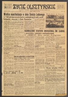 Życie Olsztyńskie : pismo ziemi warmińsko-mazurskiej, 1949, nr 155