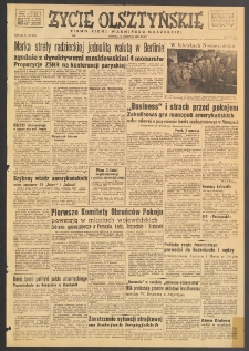 Życie Olsztyńskie : pismo ziemi warmińsko-mazurskiej, 1949, nr 158