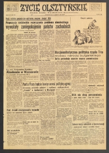 Życie Olsztyńskie : pismo ziemi warmińsko-mazurskiej, 1949, nr 160