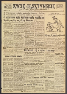 Życie Olsztyńskie : pismo ziemi warmińsko-mazurskiej, 1949, nr 170