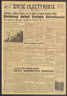 Życie Olsztyńskie : pismo ziemi warmińsko-mazurskiej, 1949, nr 201