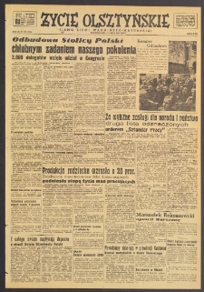 Życie Olsztyńskie : pismo ziemi warmińsko-mazurskiej, 1949, nr 202