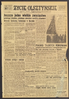 Życie Olsztyńskie : pismo ziemi warmińsko-mazurskiej, 1949, nr 203