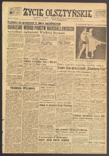 Życie Olsztyńskie : pismo ziemi warmińsko-mazurskiej, 1949, nr 207